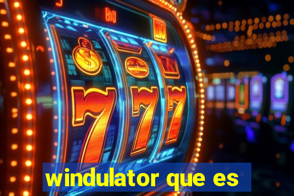 windulator que es