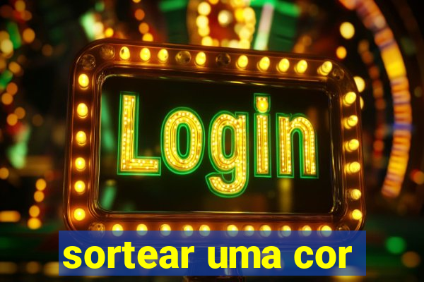 sortear uma cor