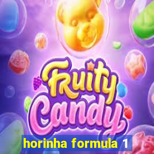 horinha formula 1