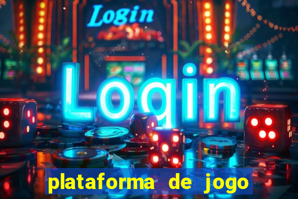 plataforma de jogo nova pagando