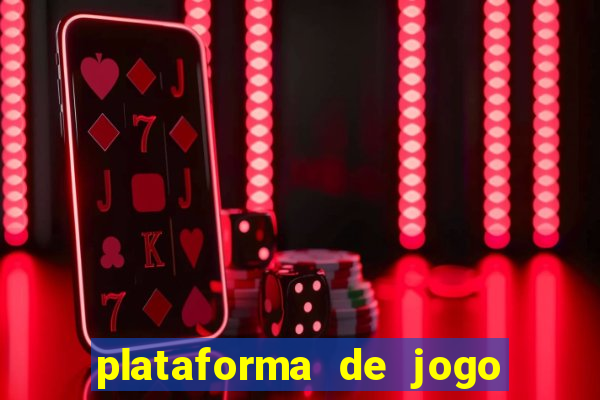 plataforma de jogo nova pagando