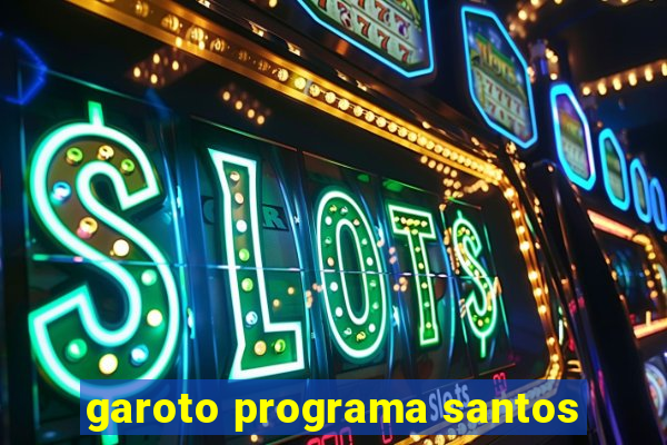 garoto programa santos