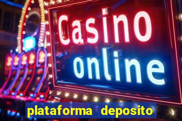 plataforma deposito 1 real fortune tiger