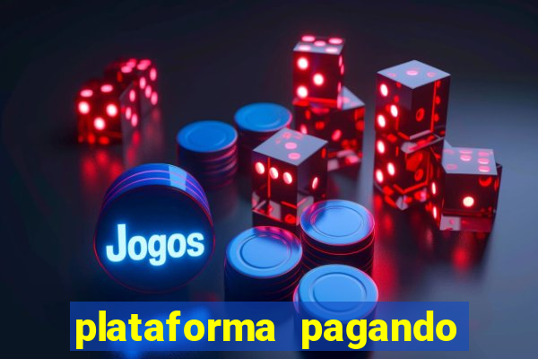 plataforma pagando fortune tiger