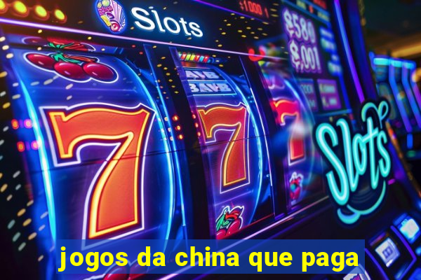 jogos da china que paga