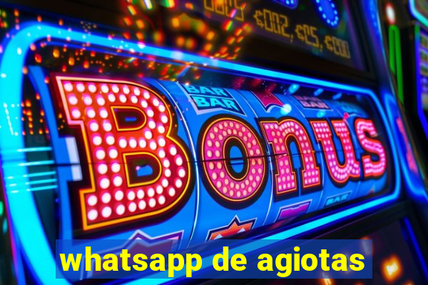 whatsapp de agiotas