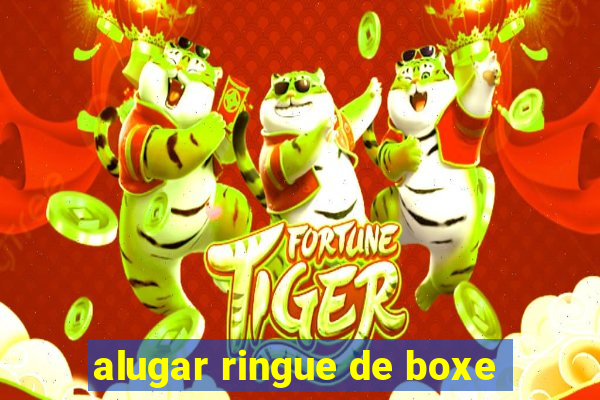 alugar ringue de boxe