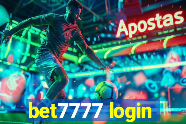 bet7777 login