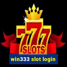 win333 slot login