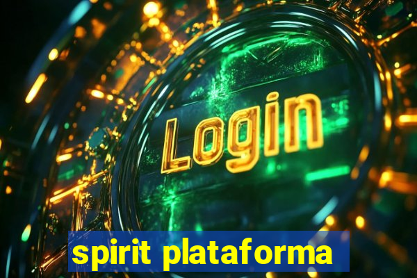 spirit plataforma