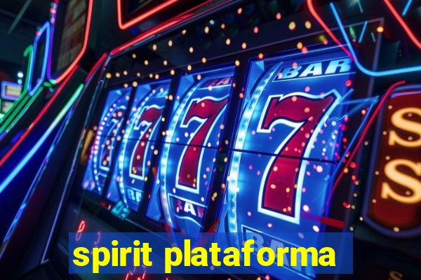 spirit plataforma