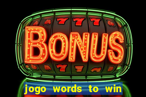 jogo words to win paga mesmo