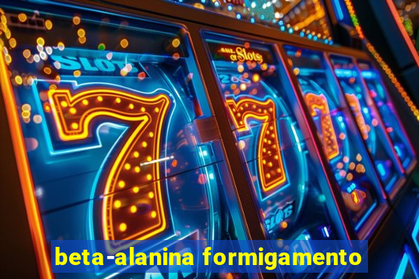 beta-alanina formigamento