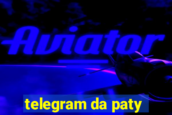 telegram da paty