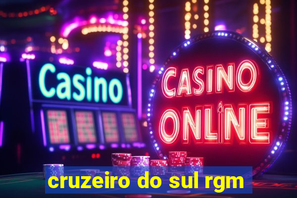 cruzeiro do sul rgm