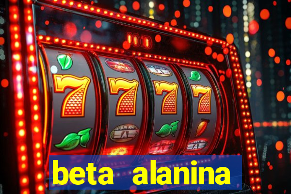 beta alanina aumenta a pressao