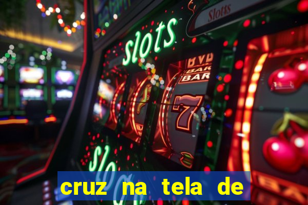 cruz na tela de cruz das