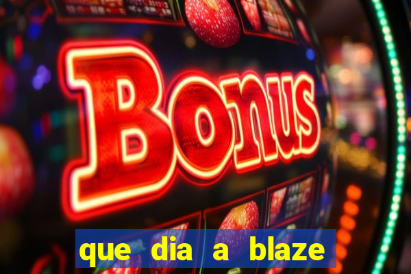 que dia a blaze paga o cashback