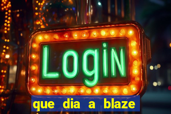 que dia a blaze paga o cashback