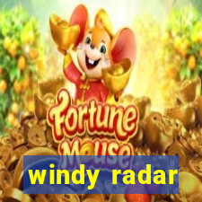 windy radar