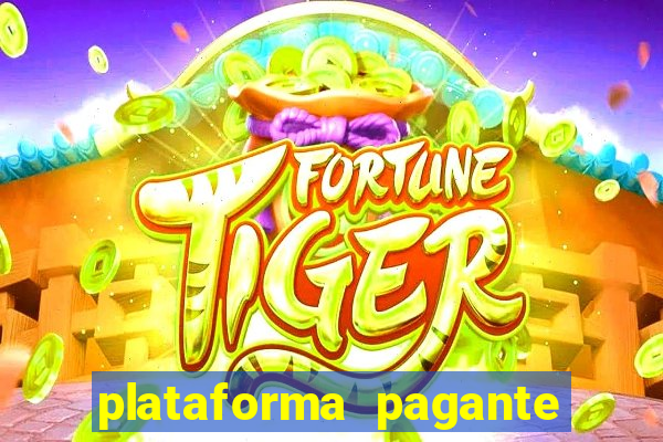 plataforma pagante fortune tiger