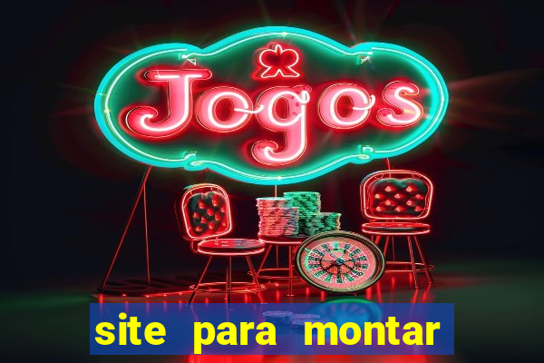 site para montar time de futebol