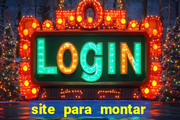 site para montar time de futebol