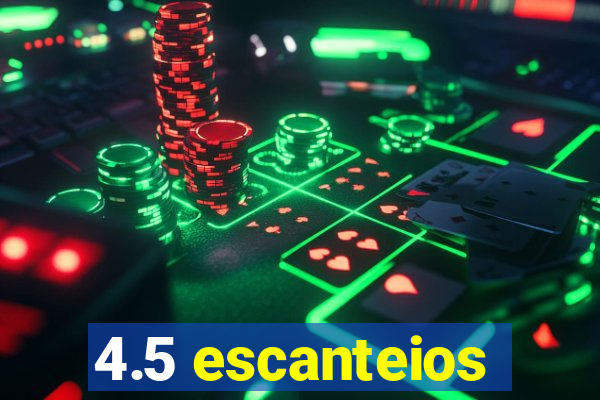 4.5 escanteios