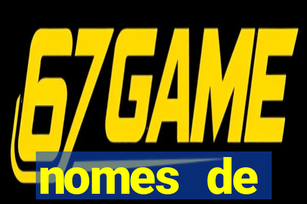 nomes de plataformas de jogos de cassino