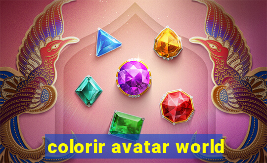 colorir avatar world