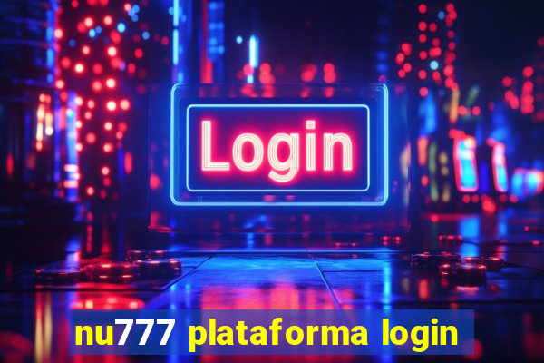 nu777 plataforma login