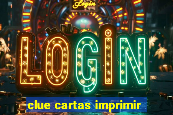 clue cartas imprimir