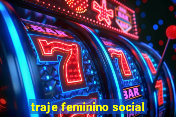 traje feminino social