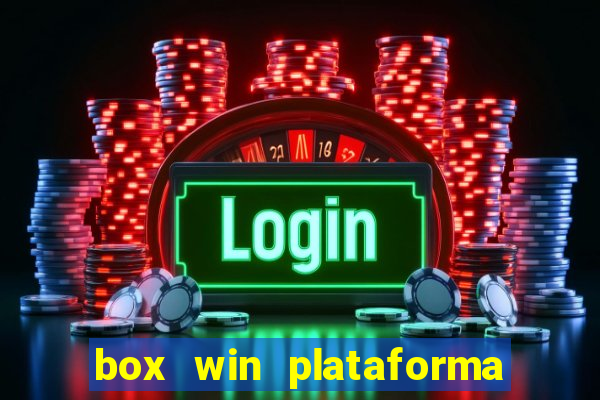 box win plataforma de jogos