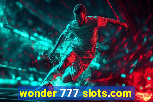 wonder 777 slots.com