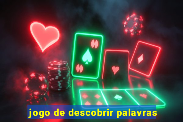 jogo de descobrir palavras