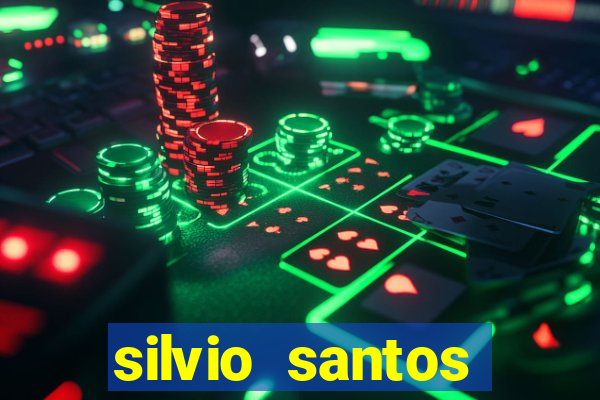 silvio santos altura e peso