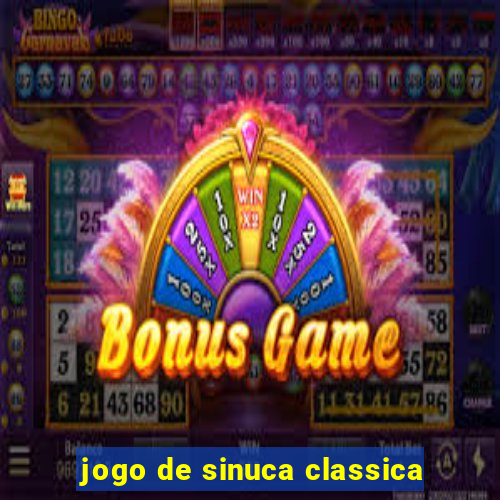 jogo de sinuca classica