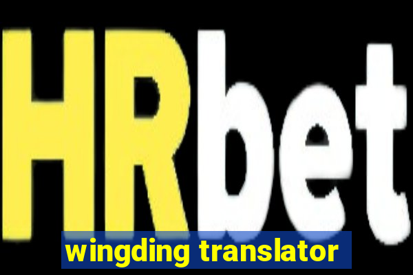 wingding translator