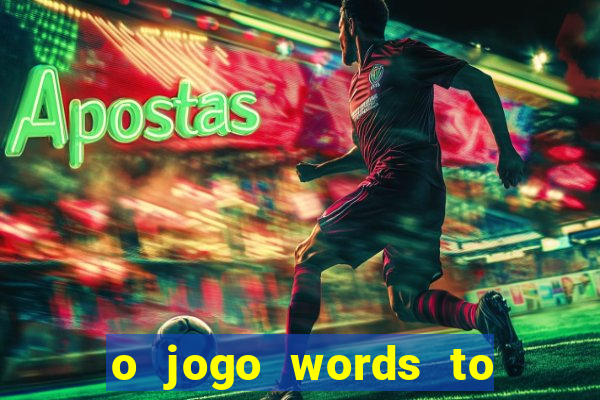 o jogo words to win paga mesmo