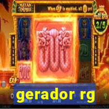 gerador rg