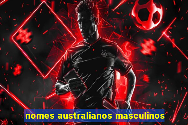 nomes australianos masculinos