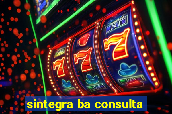 sintegra ba consulta