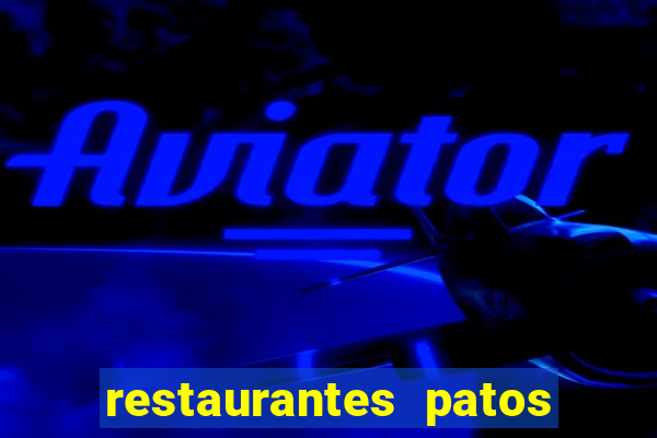 restaurantes patos de minas