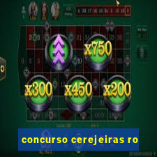 concurso cerejeiras ro