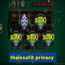 thaissafit privacy