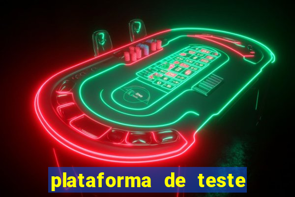 plataforma de teste pg demo