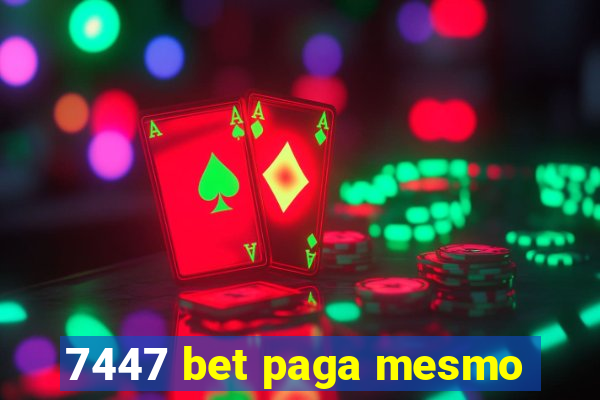 7447 bet paga mesmo