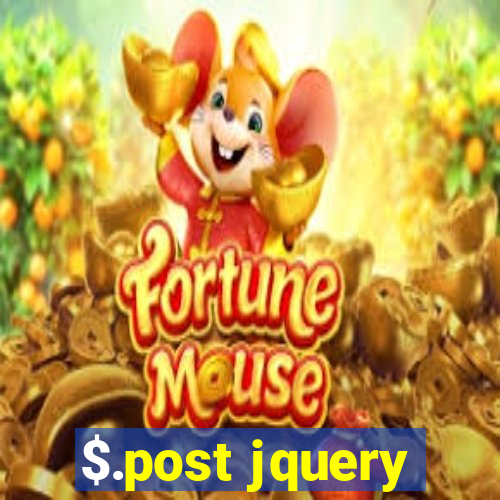 $.post jquery