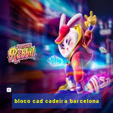 bloco cad cadeira barcelona